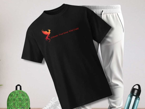 Phoenix T-shirt - Unisex Dry Blend Tee, Comfortable & Stylish - Iron Phoenix GHG