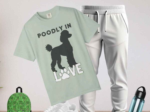 Poodly in Love | Poodle Love T-Shirt 2025