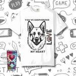 Shepherd Dog T-shirt - Cozy Unisex Tee, Pet Lover Gift