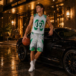 Personalized Green Marble Basketball Jersey & Shorts - Size Chart Guide | Our Phoenix Rise