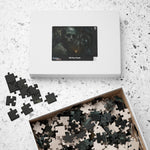 Skull Candlelight Horror Puzzle — Gothic Jigsaw for Adults (110–1014 pcs)