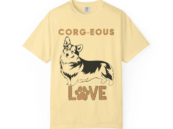 Corg-Eous Love Corgi T-Shirt, Cozy and Stylish Unisex Tee, Pet Lover Gift - Iron Phoenix GHG