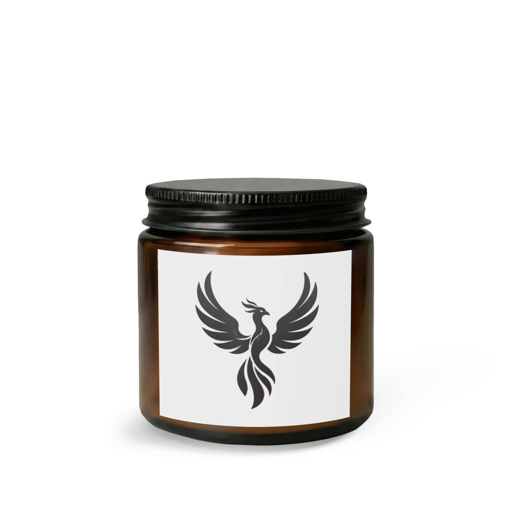 Phoenix emblem candle jar | Candle