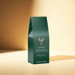 Forest Decaf Coffee Steaming Cup on Table | Our Phoenix Rise