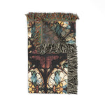 Stained Glass Mosaic Woven Blanket