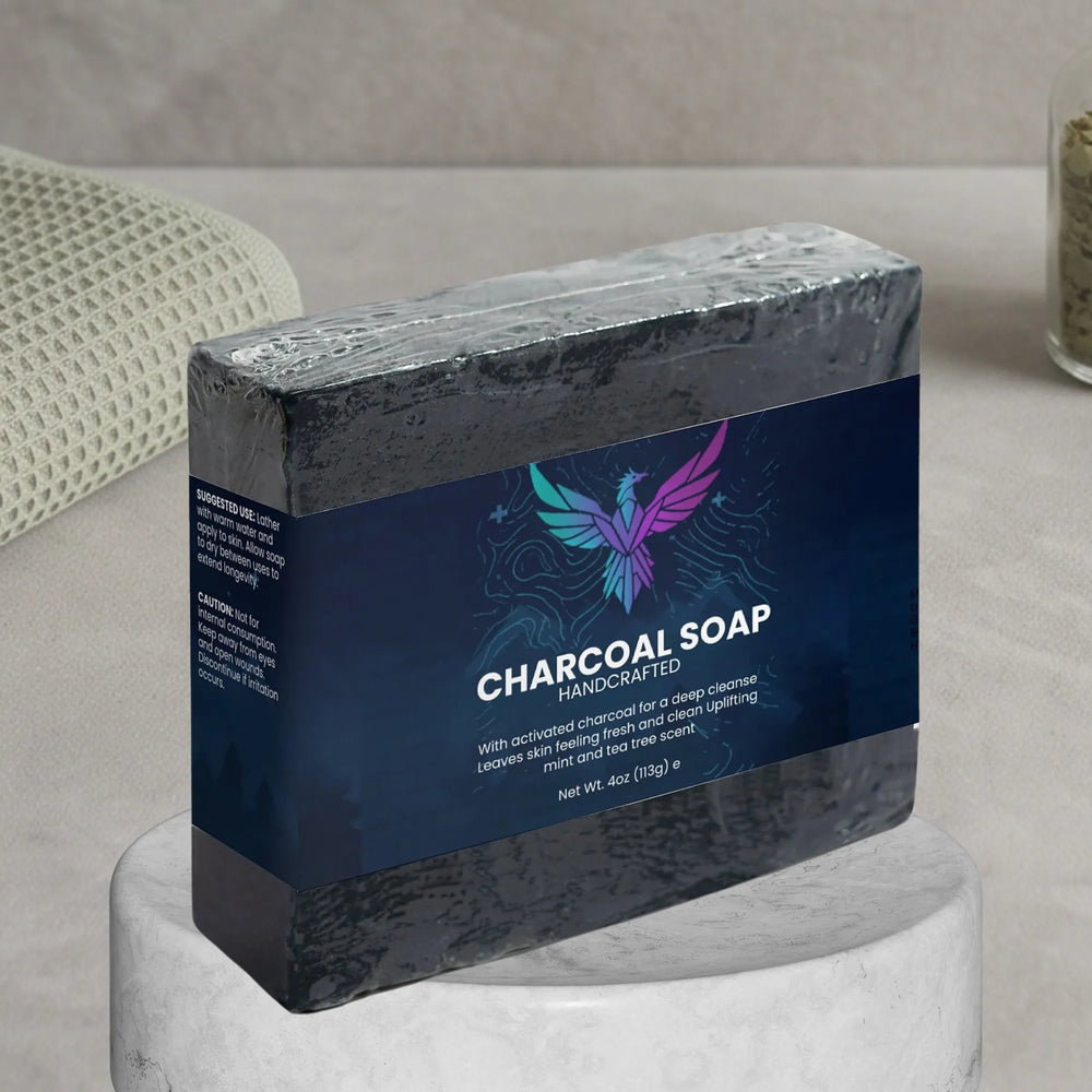 Activated Charcoal Soap Bar - Deep Cleanse | Fresh Skin | Handcrafted