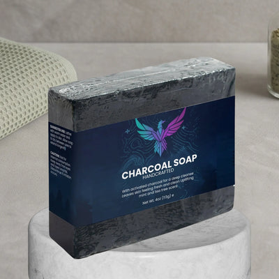 Activated Charcoal Soap Bar - Deep Cleanse | Fresh Skin | Handcrafted