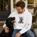 Labrador Retriever Owner Hoodie White S-5XL