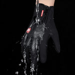 Winter Gloves Touch Screen Riding Motorcycle Sliding Waterproof Sports Gloves With Fleece - Iron Phoenix GHG