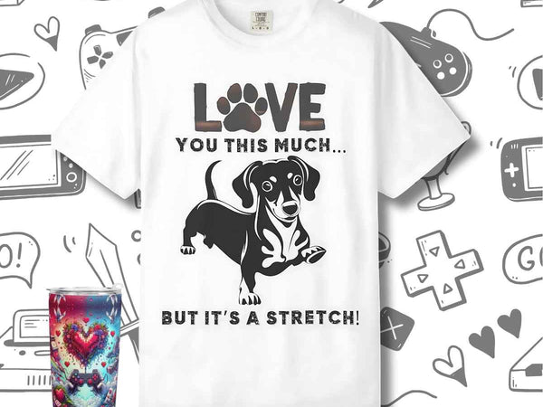 Hot Dog Dog T-shirt - Funny Dachshund Tee, Unique Gift for Dog Lovers