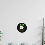 Leo Zodiac Wood Sign | Funny Astrology Home Decor Gift