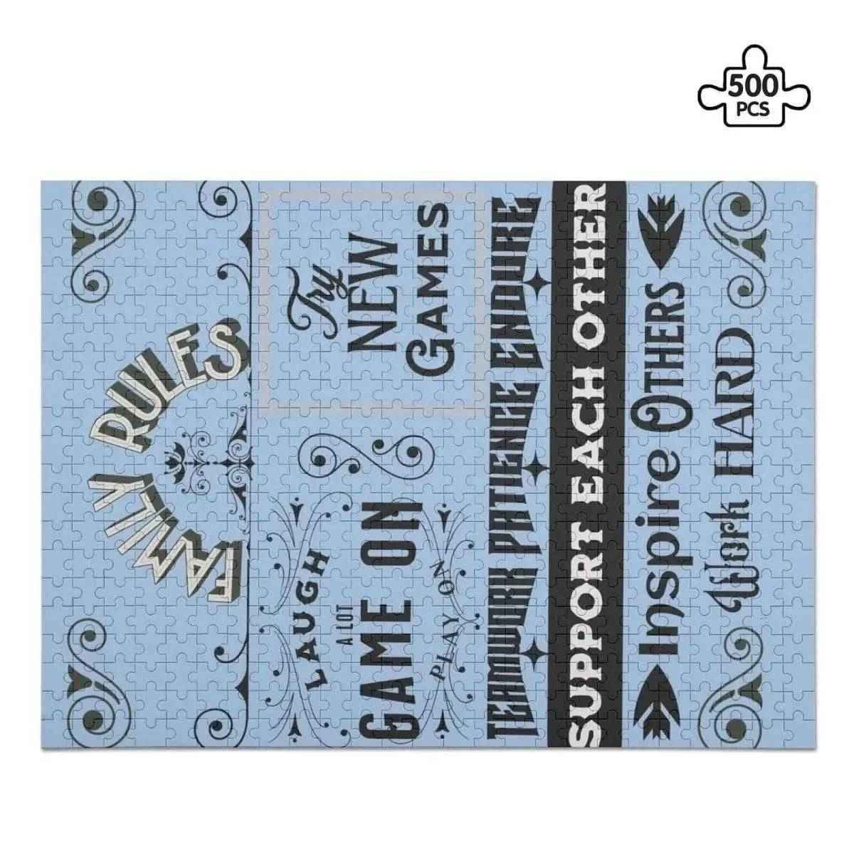 Shadowseeker Art 500-Piece Wooden Puzzle Detailed View 2 | Our Phoenix Rise