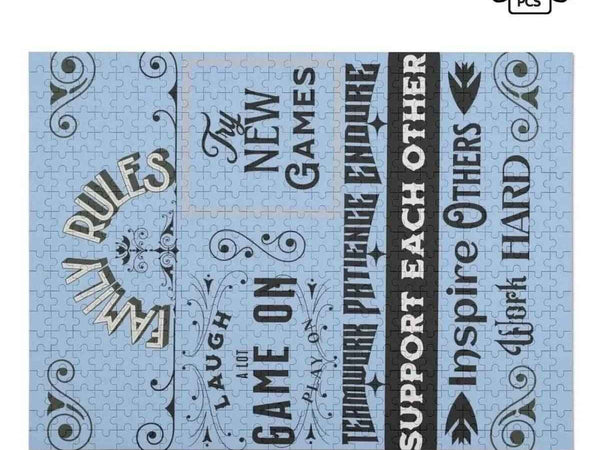 "Shadowseeker Art" 500-Piece Wooden Puzzle| Iron Phoenix GHG