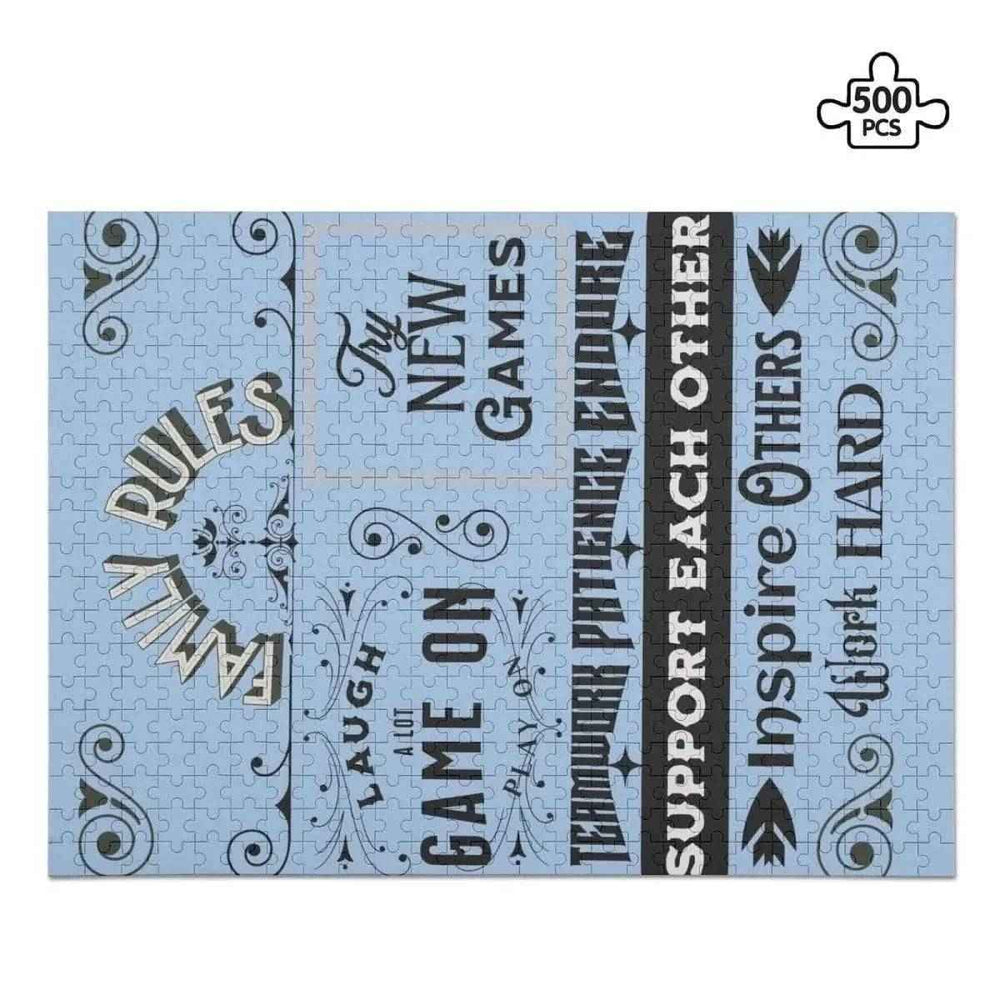 Shadowseeker Art 500-Piece Wooden Puzzle