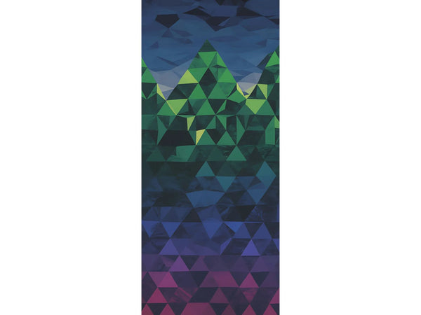 Abstract Mountain Matte Vertical Poster 2025 - Iron Phoenix GHG