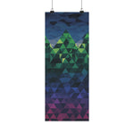 Abstract Mountain Matte Vertical Poster 2025 - Iron Phoenix GHG