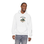 Adventure Awaits Hoodie - "Life Is a Wild Ride" Camping Graphic Pullover