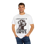 Labrador T-shirt - Labsolutely In Love Comfort Tee - Iron Phoenix GHG