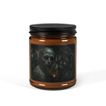 Skull Forest Illustration Candle