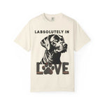 Black Lab T-shirt - Labsolutely In Love Comfort Tee - Iron Phoenix GHG