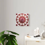 Elegant Rose Acrylic Wall Art Panels - Beautiful Home Decor - Iron Phoenix GHG