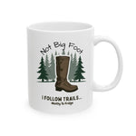 "I Follow Trails" Funny Hiking Mug | Iron Phoenix GHG - Iron Phoenix GHG