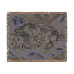 Dalmatian Dog Woven Blanket — Cozy Pet Portrait Throw for Dog Lovers