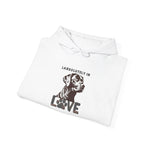 Copy of Dog Lover Hoodie - 'LABSOLUTELY IN LOVE' Sweatshirt for Pet Owners - Iron Phoenix GHG