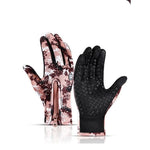 Winter Gloves Touch Screen Riding Motorcycle Sliding Waterproof Sports Gloves With Fleece - Iron Phoenix GHG