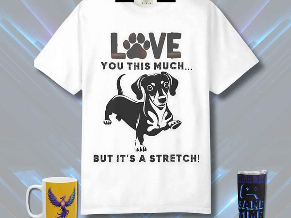 Hot Dog Dog T-shirt - Funny Dachshund Tee, Unique Gift for Dog Lovers