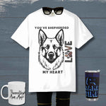 Shepherd Dog T-shirt - Cozy Unisex Tee, Pet Lover Gift