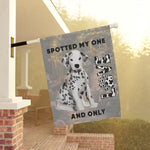 Spotted My One and Only Dalmatian Garden Banner | House Decor