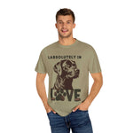Labrador T-shirt - Labsolutely In Love Comfort Tee - Iron Phoenix GHG