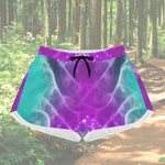 Aurora Flow Gradient Athletic Shorts XS-4XL Detailed View 4 | Our Phoenix Rise