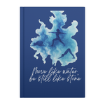 Mindful Intentions Hardcover Journal – 5.75” x 8” Lined Meditation & Wellness Notebook