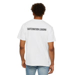 Hustle  Less , More Coffee T-Shirt — "take a sip" Minimal Graphic Tee