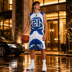 Custom Basketball Uniform Set - Full Personalized Jersey and Shorts Display | Our Phoenix Rise