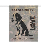 Beagle Garden Banner - Perfect for Dog Lovers, Pet Memorials, Family Home, Animal Lovers, Outdoor Decor