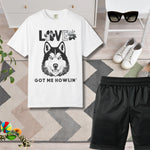 Husky Lover T-shirt - Cozy & Stylish Unisex Tee, Pet Lover Gift