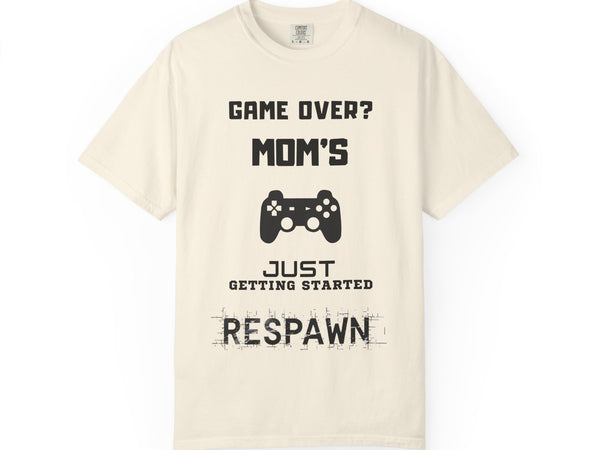 Gamer Mom Respawn T-Shirt | Funny & Sustainable Gaming Gift