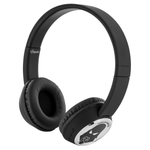 Black On-Ear Wireless Gaming Headphones - Left ear cup detail | Our Phoenix Rise