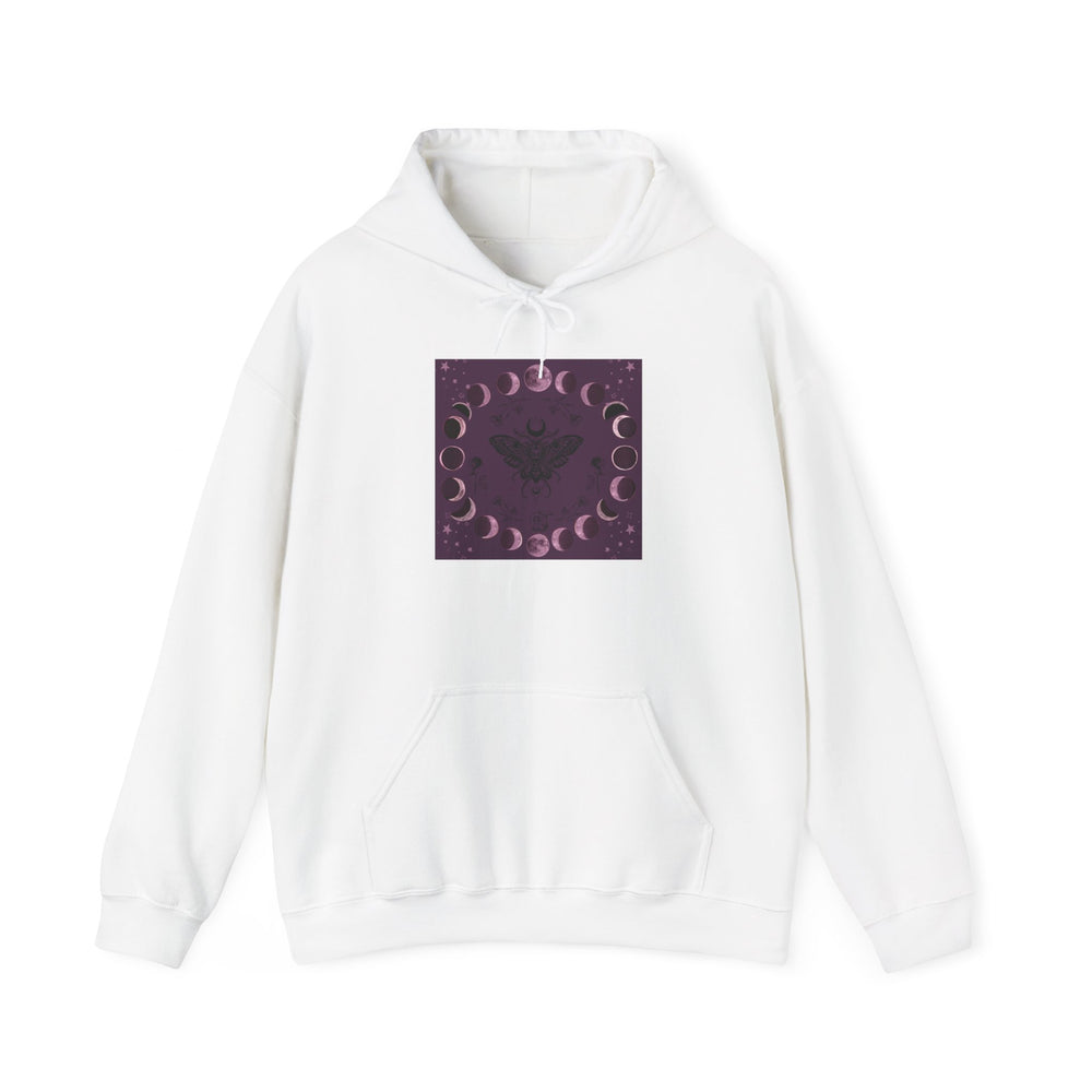 Crescent Moon Phases Hoodie | Witchy Celestial Mooncycle Sweatshirt