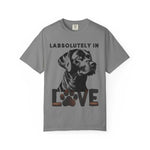 Black Lab T-shirt - Labsolutely In Love Comfort Tee - Iron Phoenix GHG