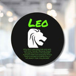 Leo Zodiac Wood Sign Funny Astrology Home Decor Gift Detailed View 7 | Our Phoenix Rise