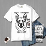 Shepherd Dog T-shirt - Cozy Unisex Tee, Pet Lover Gift