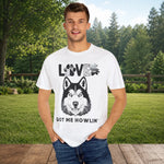 Husky Lover T-shirt - Cozy & Stylish Unisex Tee, Pet Lover Gift