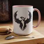 Phoenix Emblem Coffee Mug — Black Accent 11/15oz