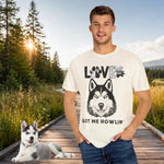 Husky Lover T-shirt - Cozy & Stylish Unisex Tee, Pet Lover Gift