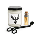 Phoenix emblem candle jar | Candle