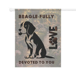 Beagle Garden Banner - Perfect for Dog Lovers, Pet Memorials, Family Home, Animal Lovers, Outdoor Decor